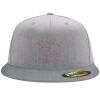 Flexfit 6210 Structured Flat Bill Fitted Hat Thumbnail