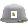 Flexfit 6210 Structured Flat Bill Fitted Hat Thumbnail
