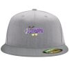 Flexfit 6210 Structured Flat Bill Fitted Hat Thumbnail