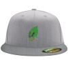 Flexfit 6210 Structured Flat Bill Fitted Hat Thumbnail