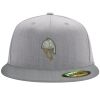 Flexfit 6210 Structured Flat Bill Fitted Hat Thumbnail
