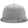 Flexfit 6210 Structured Flat Bill Fitted Hat Thumbnail