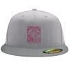 Flexfit 6210 Structured Flat Bill Fitted Hat Thumbnail