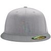 Flexfit 6210 Structured Flat Bill Fitted Hat Thumbnail