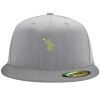 Flexfit 6210 Structured Flat Bill Fitted Hat Thumbnail