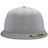 Flexfit 6210 Structured Flat Bill Fitted Hat Thumbnail