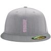 Flexfit 6210 Structured Flat Bill Fitted Hat Thumbnail
