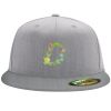 Flexfit 6210 Structured Flat Bill Fitted Hat Thumbnail