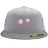 Flexfit 6210 Structured Flat Bill Fitted Hat Thumbnail