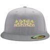 Flexfit 6210 Structured Flat Bill Fitted Hat Thumbnail