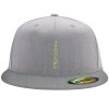 Flexfit 6210 Structured Flat Bill Fitted Hat Thumbnail