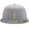 Flexfit 6210 Structured Flat Bill Fitted Hat Thumbnail
