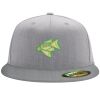 Flexfit 6210 Structured Flat Bill Fitted Hat Thumbnail