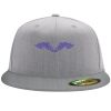 Flexfit 6210 Structured Flat Bill Fitted Hat Thumbnail