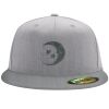 Flexfit 6210 Structured Flat Bill Fitted Hat Thumbnail