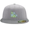 Flexfit 6210 Structured Flat Bill Fitted Hat Thumbnail