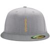 Flexfit 6210 Structured Flat Bill Fitted Hat Thumbnail