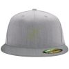 Flexfit 6210 Structured Flat Bill Fitted Hat Thumbnail