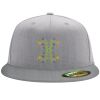 Flexfit 6210 Structured Flat Bill Fitted Hat Thumbnail