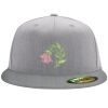 Flexfit 6210 Structured Flat Bill Fitted Hat Thumbnail