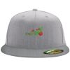 Flexfit 6210 Structured Flat Bill Fitted Hat Thumbnail