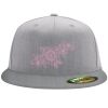 Flexfit 6210 Structured Flat Bill Fitted Hat Thumbnail