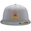 Flexfit 6210 Structured Flat Bill Fitted Hat Thumbnail