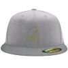 Flexfit 6210 Structured Flat Bill Fitted Hat Thumbnail