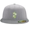 Flexfit 6210 Structured Flat Bill Fitted Hat Thumbnail
