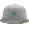 Flexfit 6210 Structured Flat Bill Fitted Hat Thumbnail