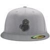 Flexfit 6210 Structured Flat Bill Fitted Hat Thumbnail