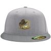 Flexfit 6210 Structured Flat Bill Fitted Hat Thumbnail