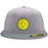 Flexfit 6210 Structured Flat Bill Fitted Hat Thumbnail