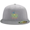 Flexfit 6210 Structured Flat Bill Fitted Hat Thumbnail