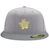 Flexfit 6210 Structured Flat Bill Fitted Hat Thumbnail