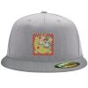Flexfit 6210 Structured Flat Bill Fitted Hat Thumbnail