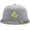 Flexfit 6210 Structured Flat Bill Fitted Hat Thumbnail