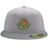 Flexfit 6210 Structured Flat Bill Fitted Hat Thumbnail