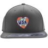 Flexfit 110F Structured Flat Bill Snapback Hat Thumbnail
